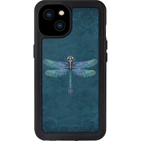 Mystical Dragonfly by Brigid Ashwood iPhone 15 Plus Waterproof Case